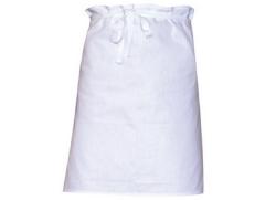 Le tablier chef blanc pur coton 100x90 cm