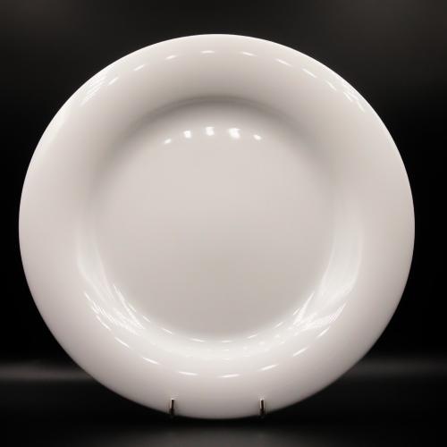 6 assiettes  plates blanches « LLAFRANC » 27 cm