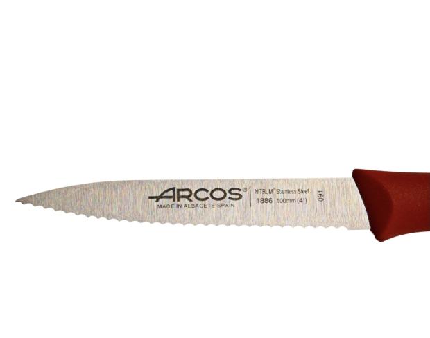 Le couteau d'office dentelé Arcos Arcos HAR188612 : Mauvertex : arts de la  table et mobiliers